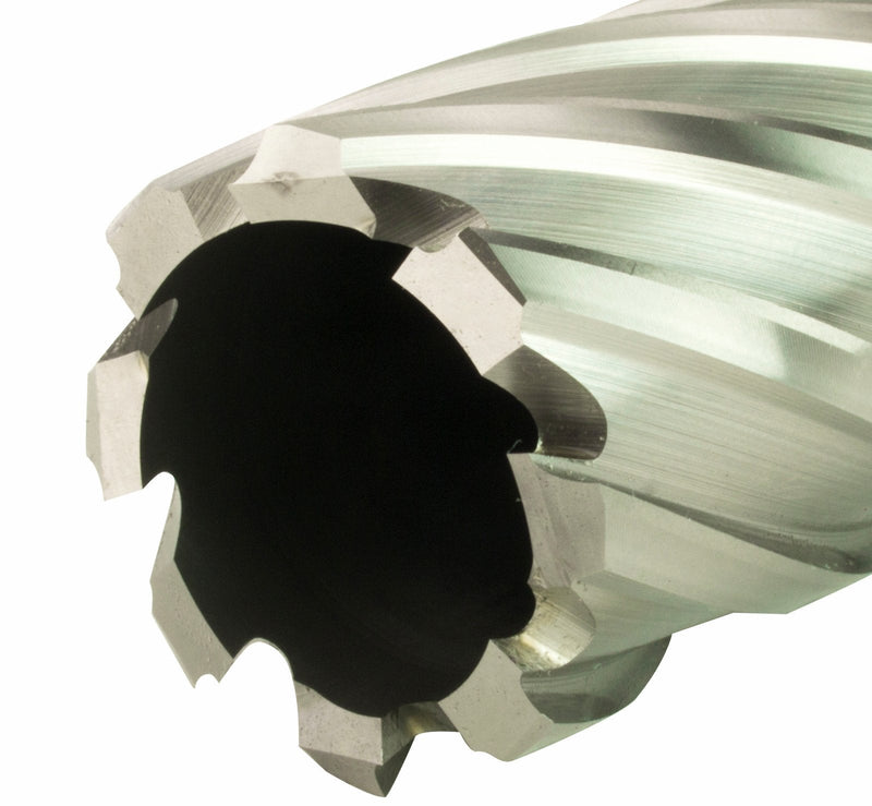 Steel Dragon Tools 1-1/4" x 2" High Speed Steel Annular Cutter with 3/4" Weldon Shank