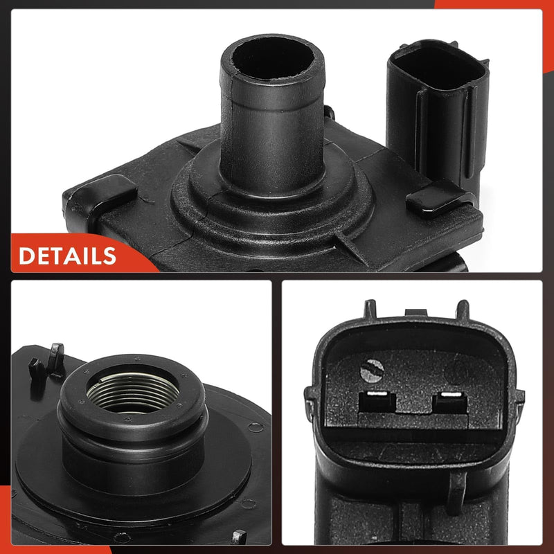 A-Premium Vapor Canister Vent Solenoid Valve Compatible with Honda Civic 2001-2005, CR-V CRV 2002-2004 & Acura RL 2004, RSX 2002-2004, 1.7L, 2.0L, 2.4L, 3.5L, Replace# 17310S5AL31
