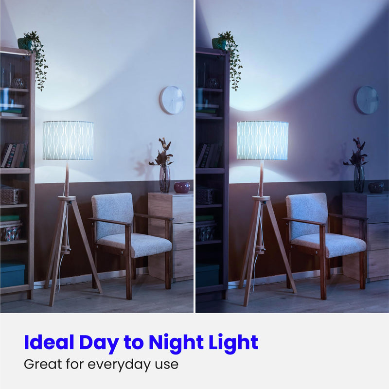 Feit Electric A19 LED Light Bulbs, 60W Equivalent, Non Dimmable, 800 Lumens, E26 Standard Base, 5000k Daylight, 80 CRI, 10 Year Lifetime, Energy Efficient, 24 Pack, A800850/10KLED/MP/24 24 Count (Pack of 1) 60-Watt LED