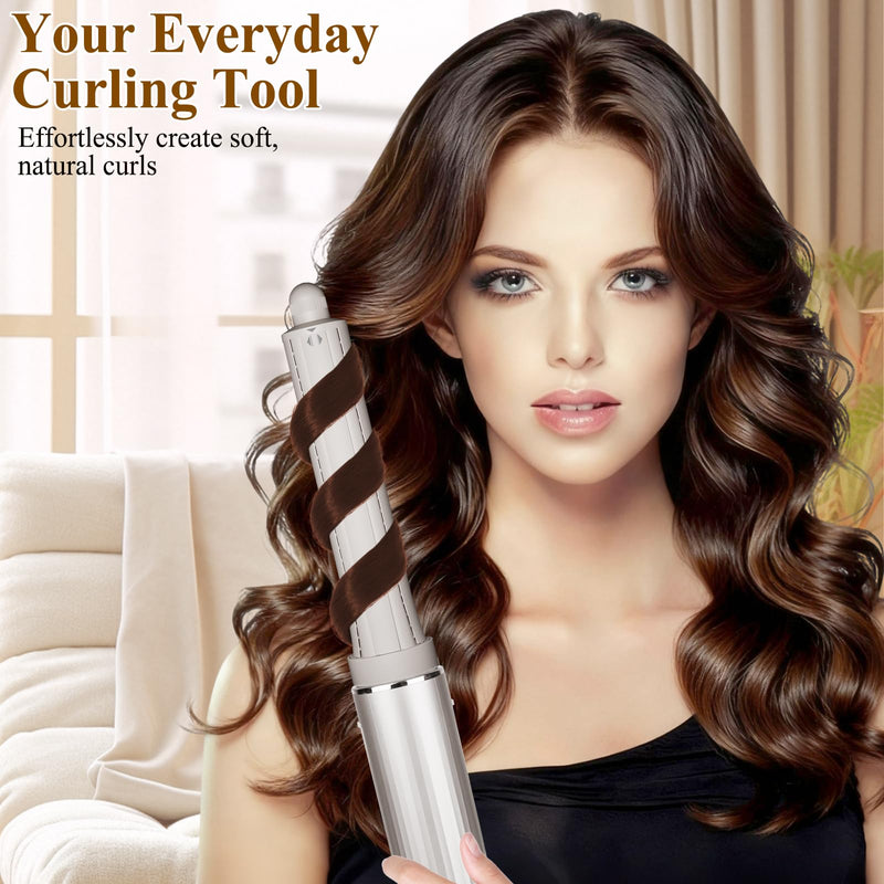  [AUSTRALIA] - 30mm/ 1.2-Inch Long Curling Barrel for Shark Flex Style Attachments | Long Hair Curling Roller, Compatible with Shark FlexStyle HD400 Series, Hair Curler Attachment for Tight Defined Curls 30MM