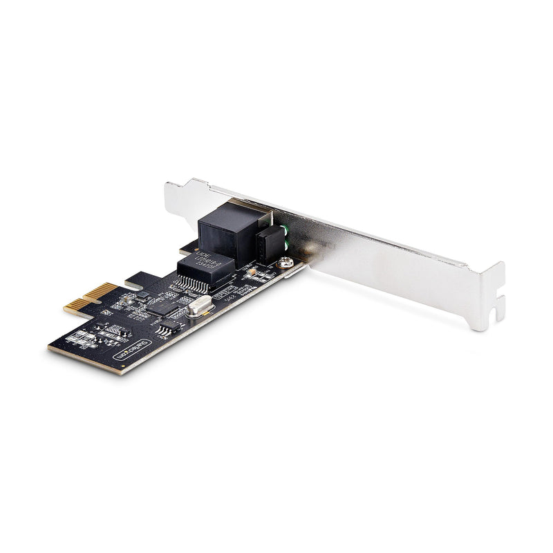 StarTech.com 1-Port 2.5Gbps PCIe Network Card, Computer Network Card, Intel I225-V, Multi-Gigabit Ethernet Interface Card 1 Port