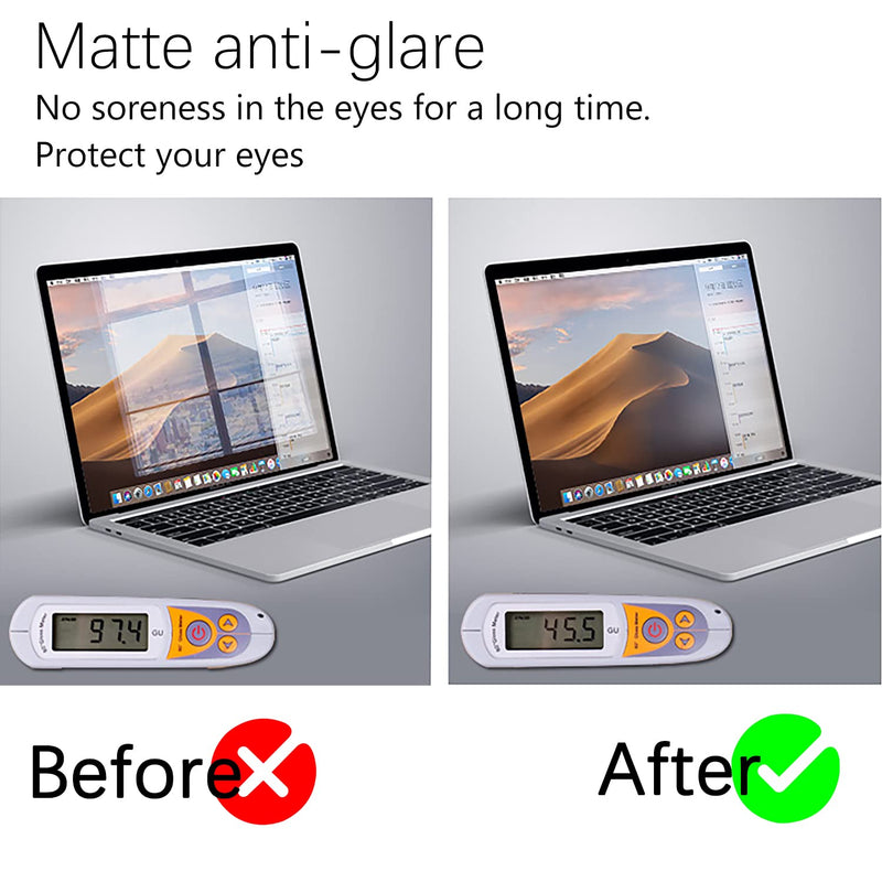 KEANBOLL 3 Pack Anti Glare Screen Protector for New Apple 2025-2024-2023 MacBook Air 15 inch (Model: A3241 A3114 A2941) Laptop with M4 M3 M2 Chip 15.3 inch Laptop,Anti Fingerprint (Matte) Shield MacBook Air 15.3 inch