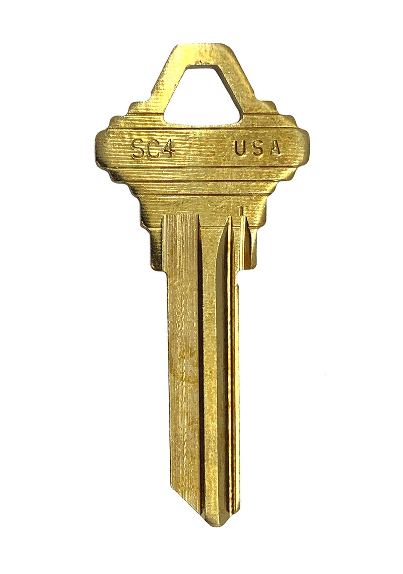 Ilco Taylor SC4-BR Key Blank, for SCH C 6 PIN (50-Pack)