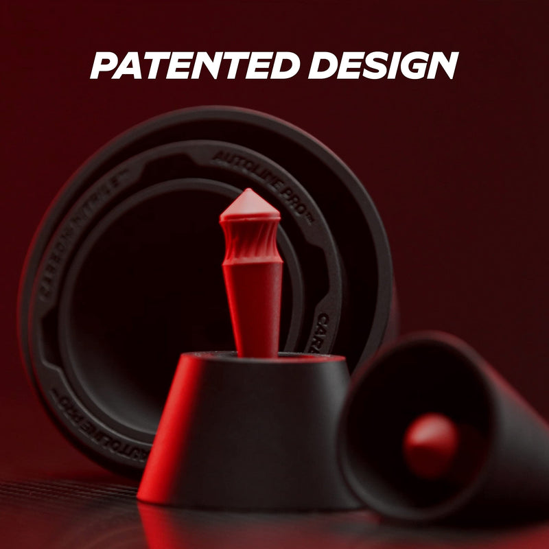 AutoLine Pro Cone and Plugs 2-in-1 Adapters | for Automotive Smoke Machine Leak Testing | Cone & Cap Plugs Function | CarbonNitrile™ | This Product is Patented.