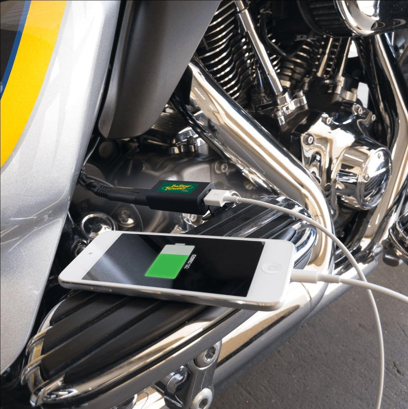 Battery Tender Quick Disconnect USB Charger Adapter - Easily Charge Mobile Devices with 12V Vehicle Battery on The Go - Perfect for Camping Our Outdoor Adventures - 081-0158 with USB Charger