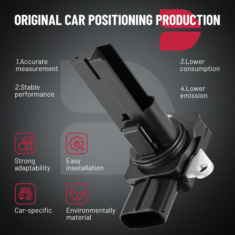 BDFHYK Mass Air Flow Sensor Meter MAF 22680-AA380 Compatible with Subaru Forester 2009-2014, 2008-2014 Impreza 2008-2014 Legacy 2008-2014 Outback 2.0L 2.5L 3.6L