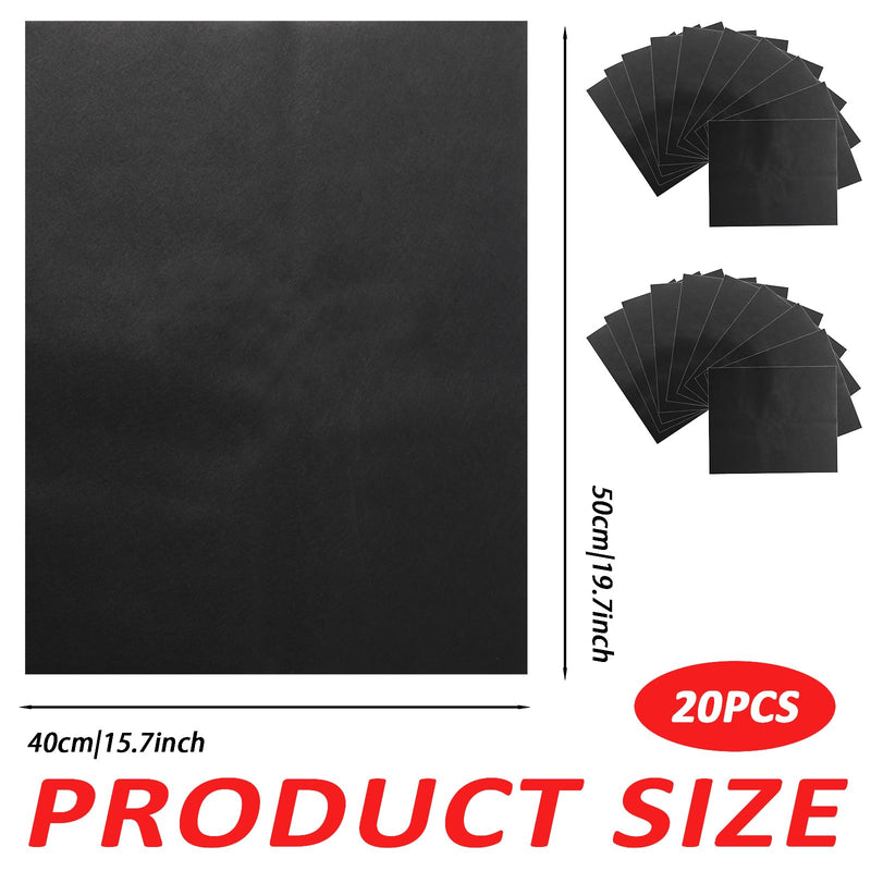 20PCS 19.7"x15.7" Nonwoven Fabric Disposable Car Floor Mats Cover | Absorbent Disposable Car Mats for Avoiding Water & Grime,Universal Disposable Floor Mats for Cars Detailing