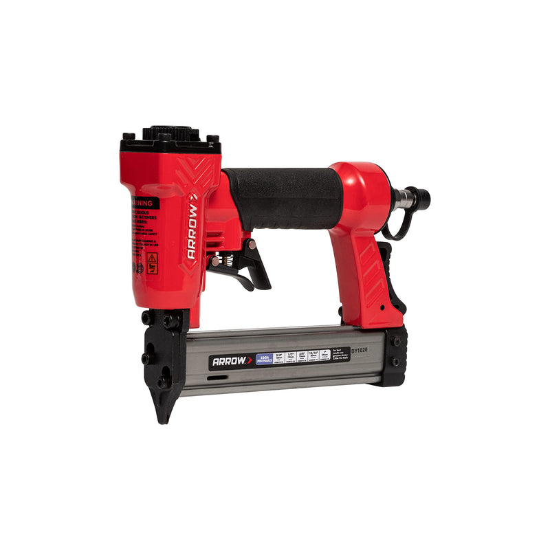 Arrow PT23G 23 Gauge Compact Pneumatic Pin Nail Gun, Oil-Free, Fits 3/8”, 1/2”, 5/8”, 13/16” and 1” Nails 8.25 x 2 x 10 inches Gauge Pin Nailer