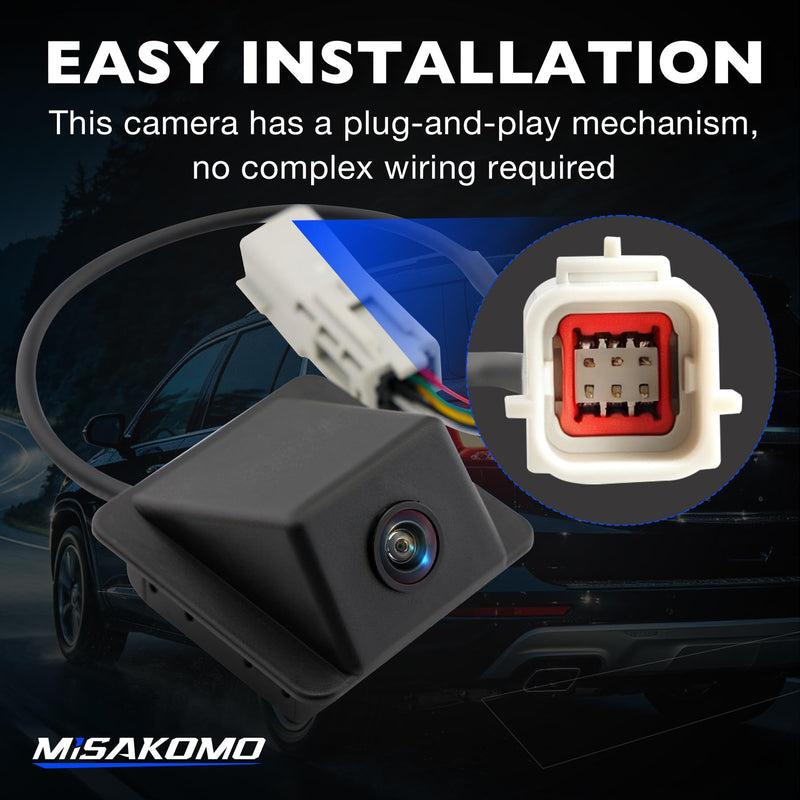 Backup Camera Compatible with Chevy Traverse 2013-2017 V6 3.6L Replaces 23135306 22900993 GM1960127 Rear View Park Assist Camera
