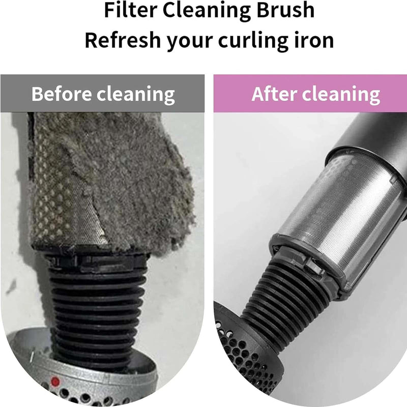 Accessory Filter Cleaning Brush, Compatible with Dyson Airwrap Attachments Cleaning Brush (HS01, HS05) - Gentle Accessory, Part No. 969760-01 Replacement, Grey
