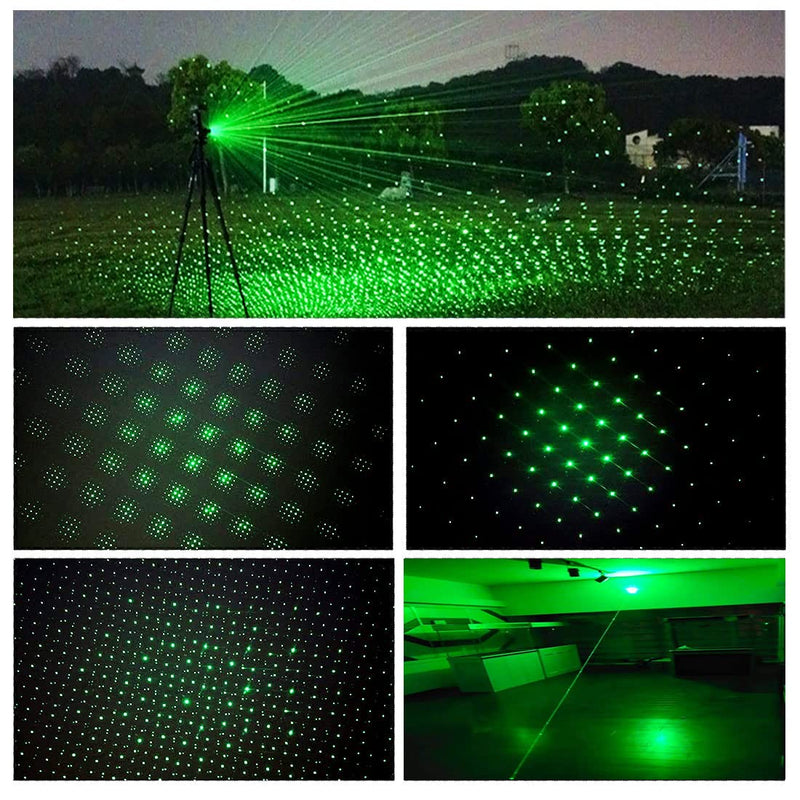 Green High Power Laser Pointer Long Range Strong Beam Laser Pointer Rechargeable
