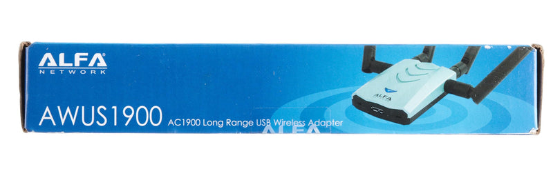 ALFA AC1900 WiFi Adapter - 1900 Mbps 802.11ac Long-Range Dual Band USB 3.0 Wi-Fi Network Adapter w/4x 5dBi External Dual-Band Antennas, TAA Compliant