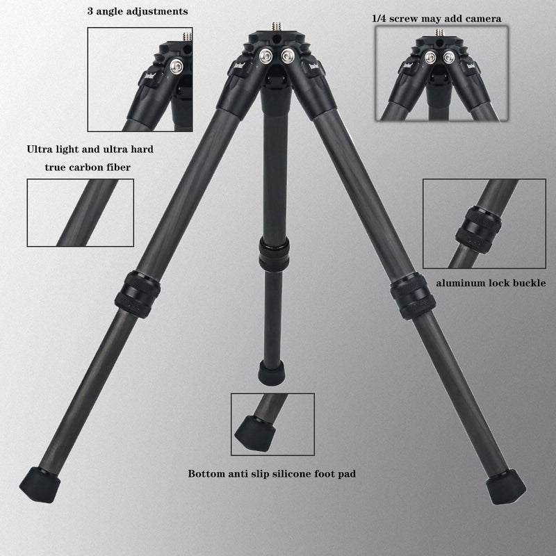 Carbon Fiber 3model Micro Desktop Mini Tripod for Insta360 Insta 360 | 3model Micro desktop Mini Tripod for insta360 insta 360 x5 x4 x3 x2 x for gopro hero 13 12 11 for dji osmo 360