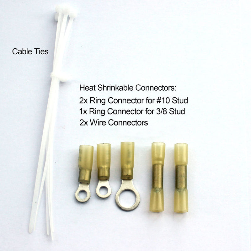 Electric Fuel Pump Relay Kit Fuel Pump Wiring Harness Bypass 40 AMP Waterproof Switch Heavy Duty Long Wires Universal Fit 12V System P/N 30247