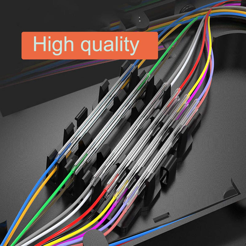 Fiber Optic Fusion Splice Protection Sleeve 1000pcs,Come with Box(Recovered Dia.2.4mm,60mm) OD2.4mm 60mm(L)