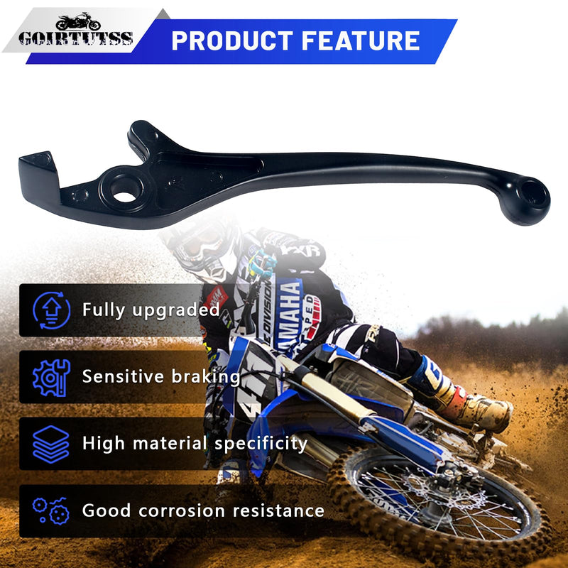 Right Hydraulic Disc Brake Lever Replacement for Dirt Pit Bike 90cc-125cc Handle 8mm ID Bolt Hole 12mm Thick