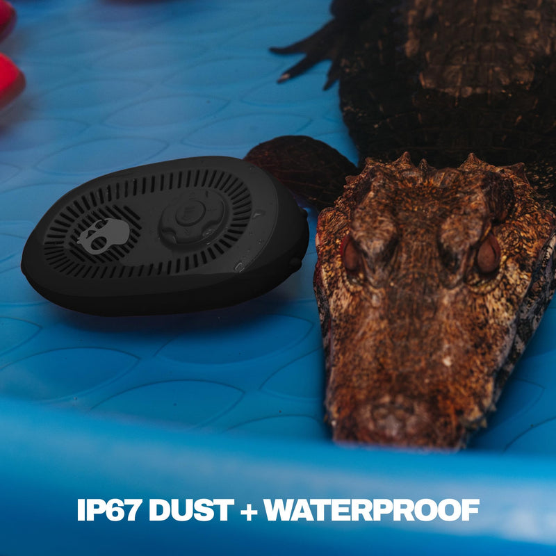 Skullcandy Session 540 Portable Lightweight Bluetooth Speaker - True Black | Waterproof, Dustproof, 17 Hours of Playtime, Built for Home, Outdoors, Party, Travel, Big Sound, iPhone Android Compatible