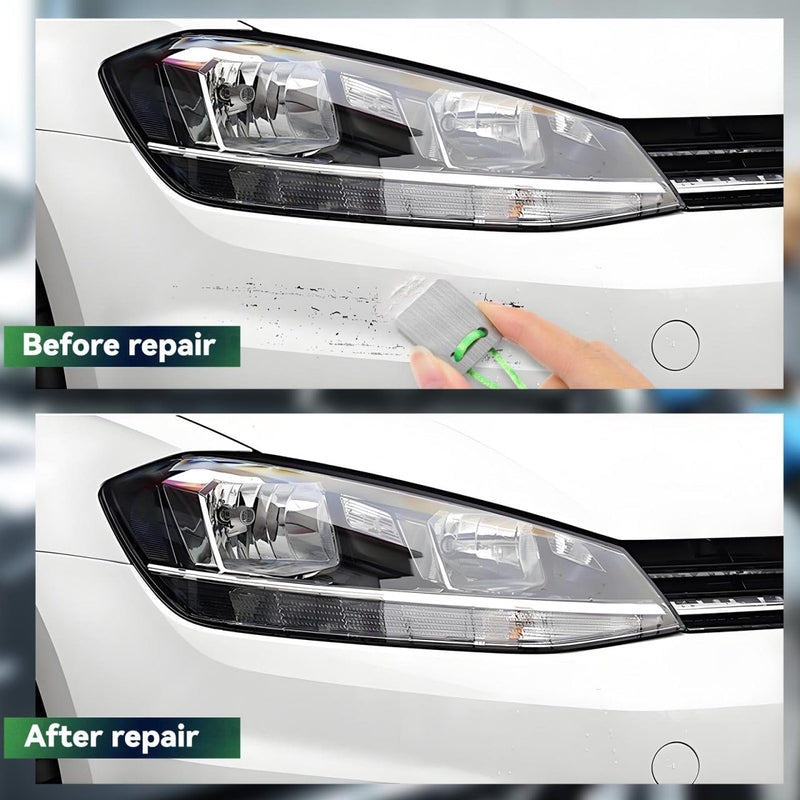 TEHAUX Automobile Spray Paint Point Repair Scraper - Carbide Spot Repair Scraper Tool Paint File for Edge Banding, Denibbing, and Spot Repair