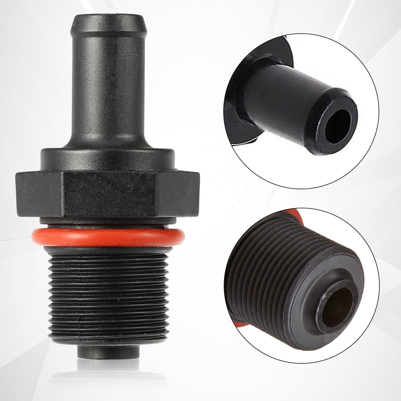 26740-2G000 045-0404 PCV Valve For Hyundai Elantra Sonata GT Genesis Coupe Santa Kona Fe Tucson; kia Forte Soul Optima Rondo Sorento Seltos 1.6L 1.8L 2.0L 2.4L 3.3L 267402G000 PCV490 6P1359(1PCS) 1PCS