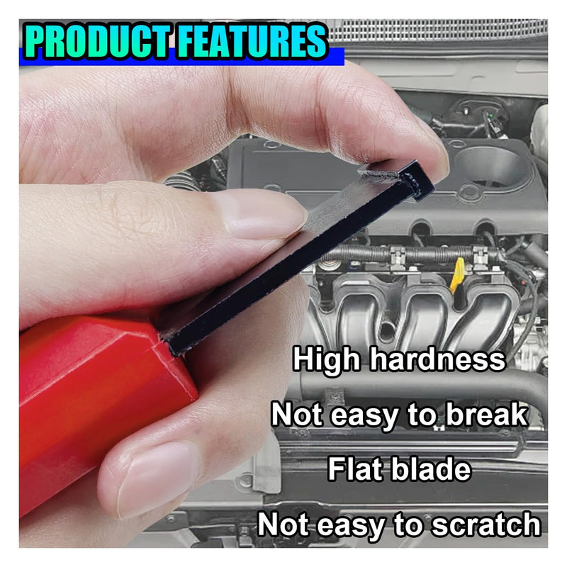 5/8 Inch Carbide Scraper Set, Enduring Tough Scraper, Metal Scrapers Tool for Gasket Rust Carbon (Small) Small