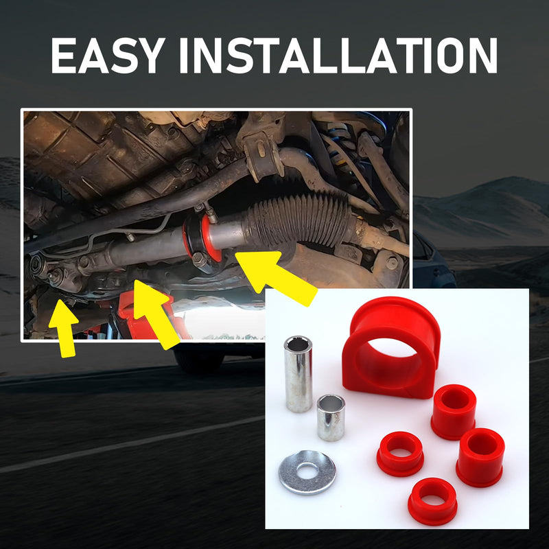 Rack And Pinion Bushing Set For Toyota 1996-2002 4Runner,1995-2004 Tacoma,1995 Pickup,Replaces # 8.10103R