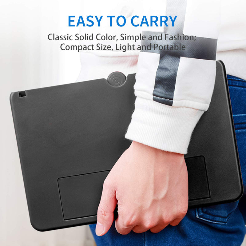 16 inch Screen Magnifier for Cell Phone 3D Magnifier Screen Enlarger for Movies,Videos,Reading,Gaming-Screen Amplifie with Foldable Phone Stand Holder. Compatible with All Smartphones -Black Black