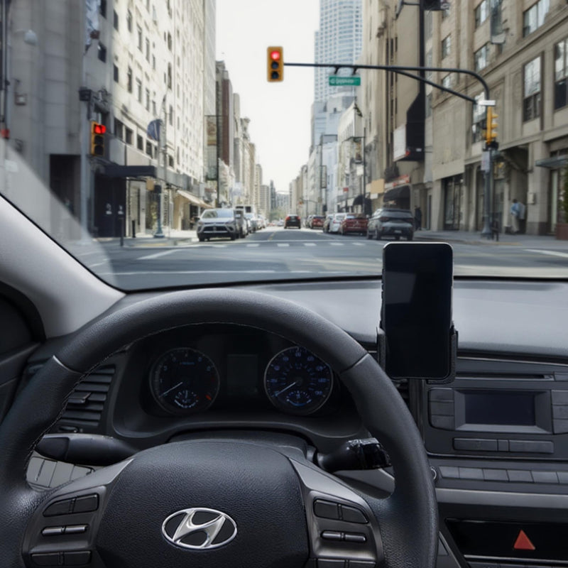 Phone Holder Accessory for Hyundai Elantra 2017-2020 Non GT Models/No Tools Required/Easy to Install/No Double Sided Tape