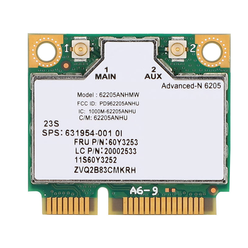 for N 6205 Mini PCI E Network Card 300Mbps 2.4G 5G Band for T420 T420S T420i T430 T430S T430SI T520I T520 T520 T530 T530i X220 X220s X220i for Card