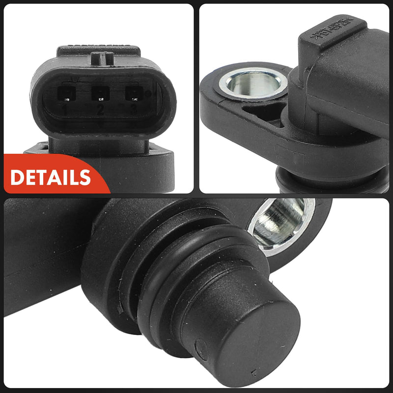 A-Premium 2-PC Engine Camshaft Crankshaft Position Sensors Compatible with Mercedes-Benz C300 2016-2020 2.0L, CLA250 2014-2020, CLA45 AMG 2014-2019, Replace# 2709050400, 2709050043
