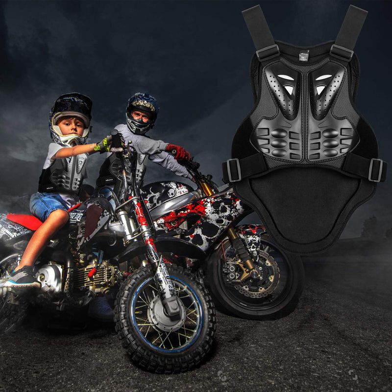 Webetop Motorcycle Armor Vest Protector for Dirt Bike Mountain Bike Off-Road Racing MTB Chest Protector Adult L L for height 5.58'-5.91'