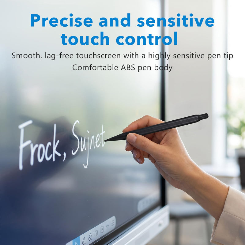 Whiteboard Stylus Pens for Touch Screens Smartboard 2 Pcs | High Sensitivity Precision 2 in 1 Electronic Screen Writing Pens Touchscreen Stylu for Home Office Infrared Touch Screen