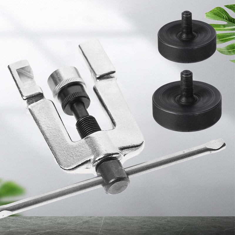 6 Pcs Double Flare Adapter 3/16"+1/4" Brake Line Flaring Tool Kit Stainless Steel Double Flare Tool Car Accessories Brake Flaring Tools Adapter Replacement Head for Brake Lines Fuel Lines