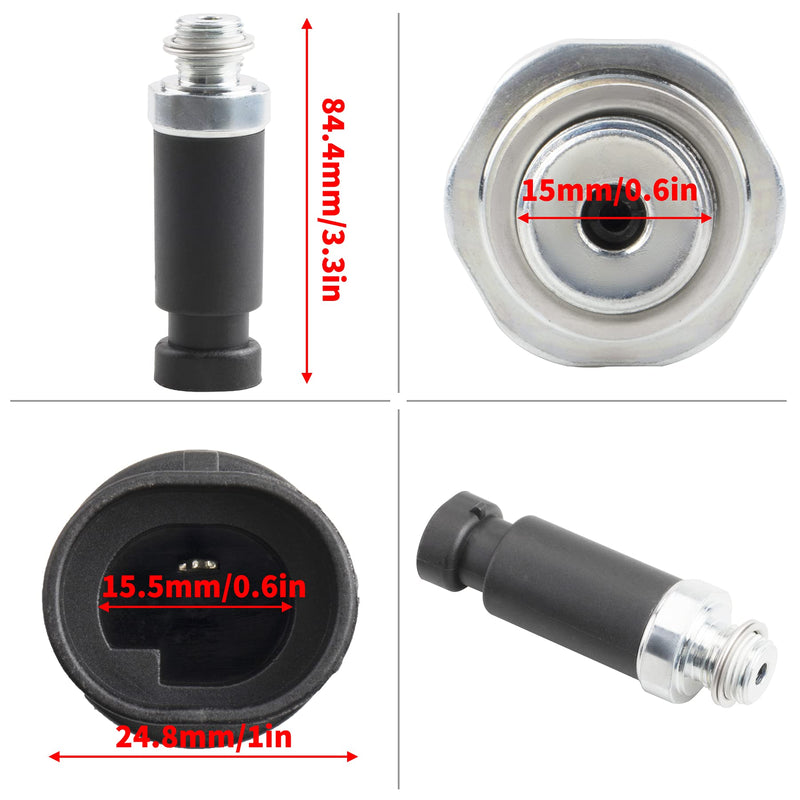 Oil Pressure Sensor Switch Compatible with D1818A 19244505 12562267 1999-2002 Chevrolet 4.8L 5.3L 6.0L V8 Sierra 1500 2500 3500 Avalanche Silverado Suburban Tahoe GMC