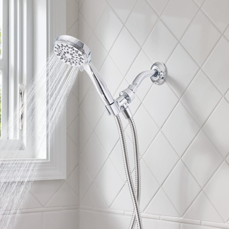 Moen Ignite Chrome Hand Held Shower Head Package With 2.5 GPM High Pressure Spray, 20091 (Pack of 1)