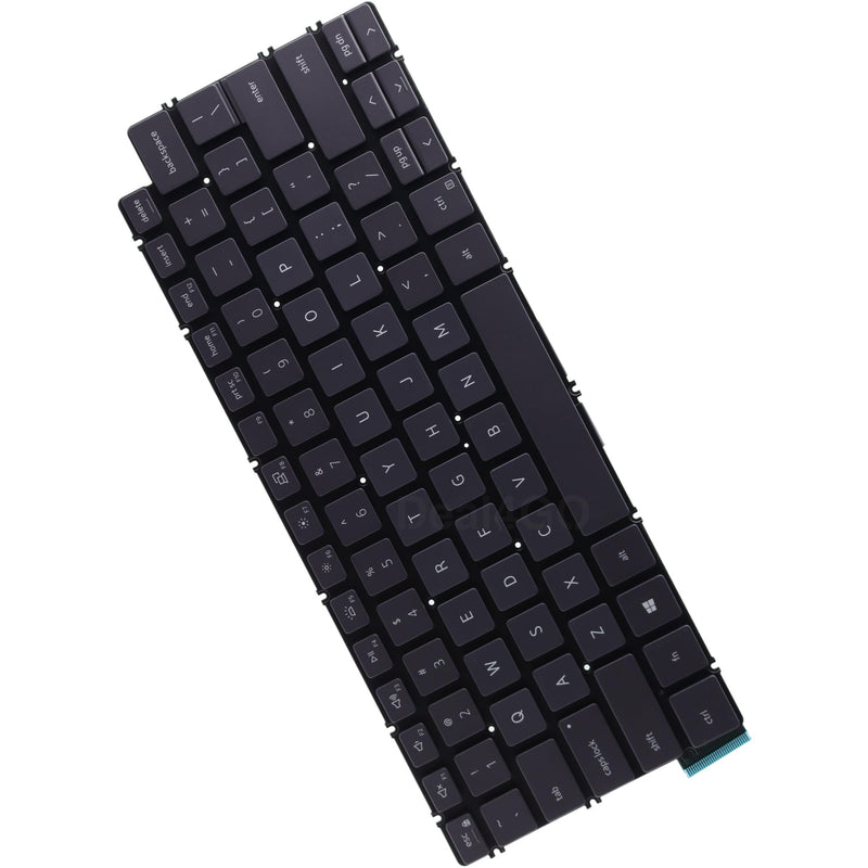 Deal4GO Laptop Backlit Keyboard N11KN M0H4C Replacement for Dell Inspiron 7306 5406 7391 5490 5408 5300 5400 5402 5409 7300 7405 2-in-1 - Black Black with Backlit