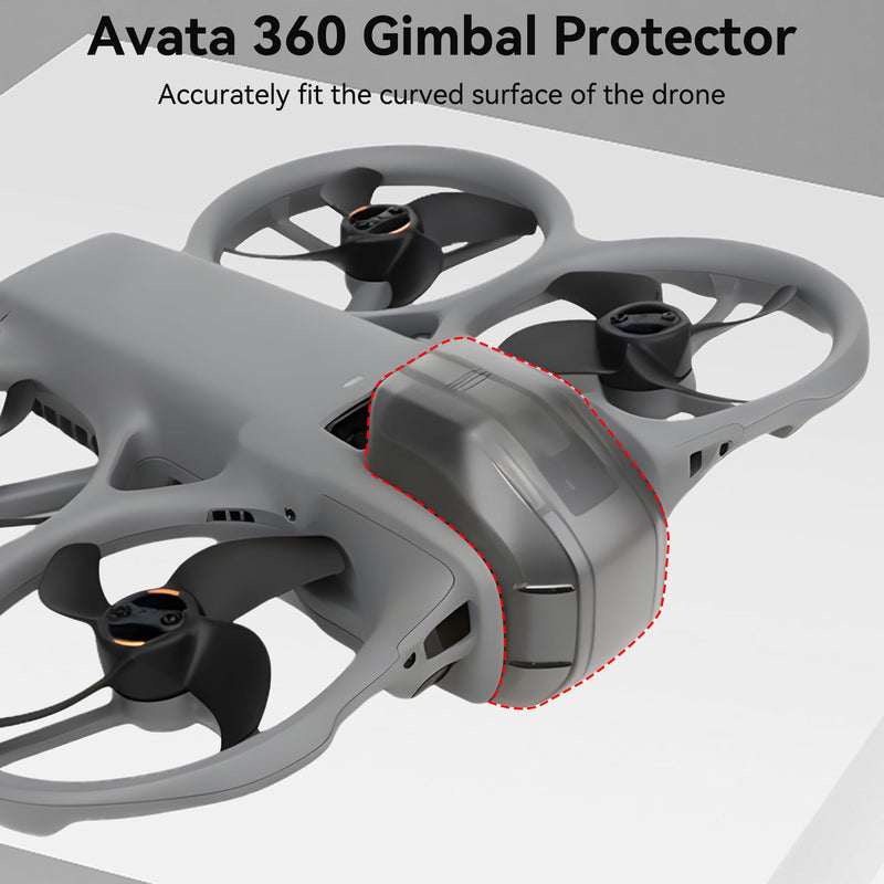 Avata 360 Gimbal Protector - Lens Cover for DJI Avata 360 Drone Accessories Camera Cap Gimbal Guard Replacement Dustproof Part