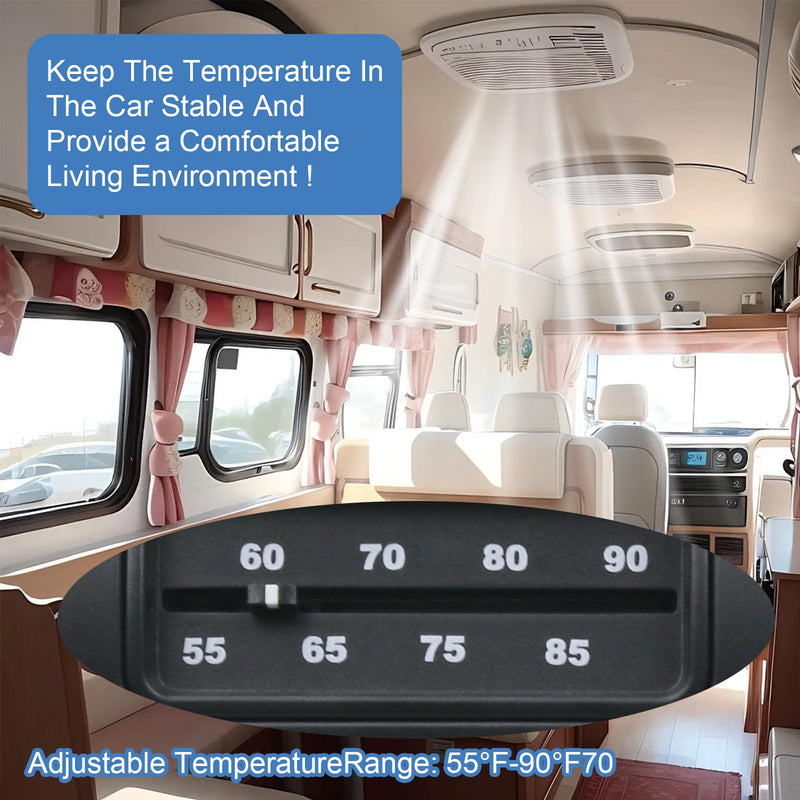 7330F3852 RV Thermostat for Coleman Mach RV Thermostat Heat/Cool 7330F3852 Air Conditioner Parts Single Stage Heating/Cooling Control