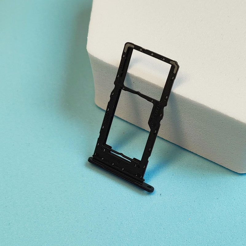 Galaxy A146w Replacement Single SIM Card Tray Holder Parts for Samsung Galaxy A14 (5G) SM-A146 A146W A146U 6.5 Inches [not fit for A146B A146F Version]-Black Color Black-SingleSIM