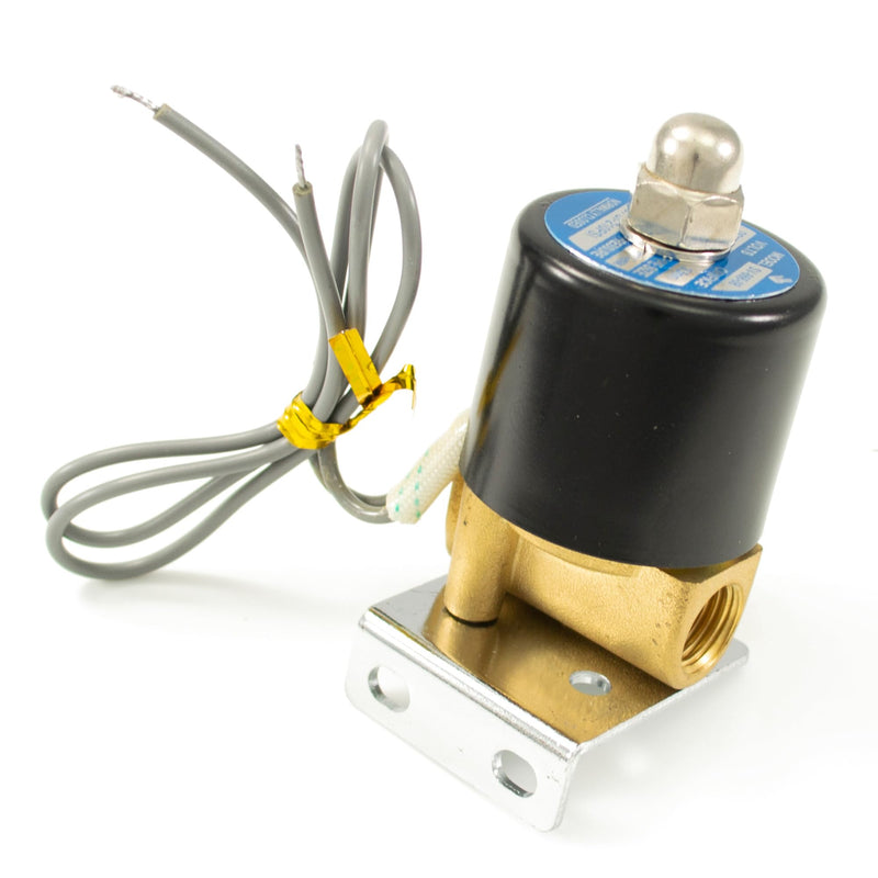 HornBlasters Brass 1/4" Air Valve - (1/4" NPT / 12V) 1/4" NPT / 12V