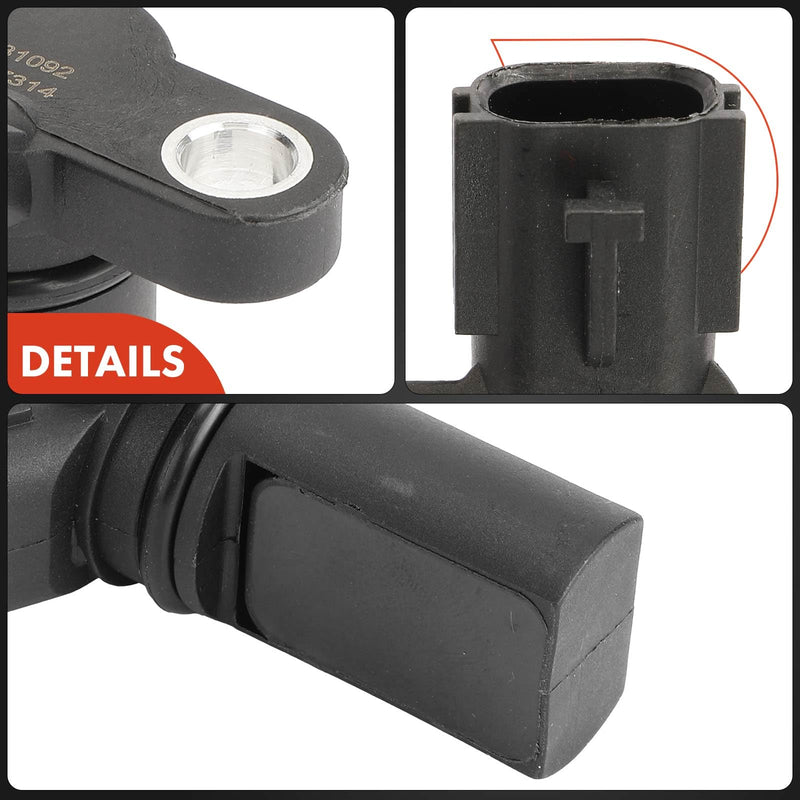 A-Premium Engine Camshaft Position Sensor Compatible with Nissan Model - Armada 2005-2013 Pathfinder 2008 2009 2010 2011 2012 Sentra Titan, Replace# 237314M500