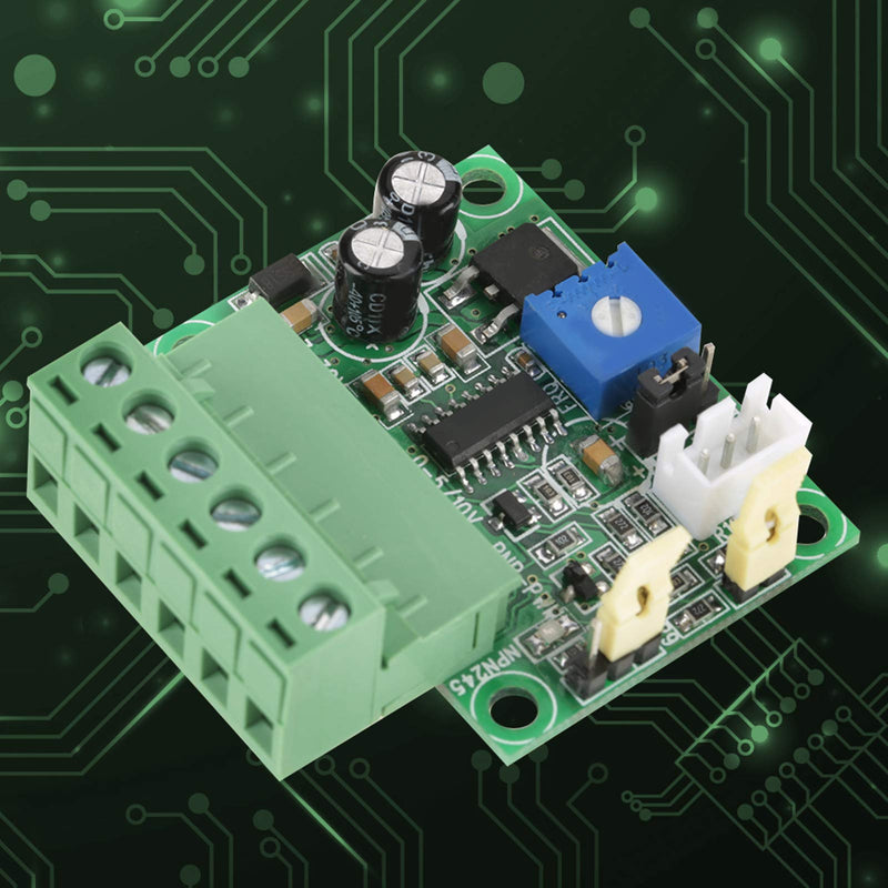 Analog Voltage to PWM Converter, 0-5V/0-10V Analog Input Voltage to PWM 2KHZ-20KHZ Converter Module,for PWM Motor Speed Control Interface Circuit Activity