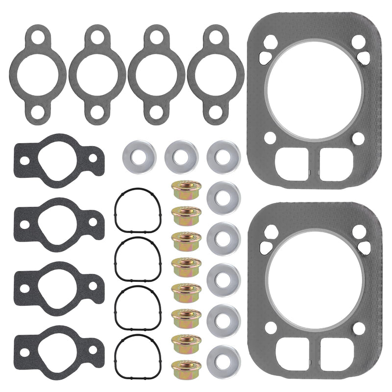 2 Set of Engine Cylinder Head Gasket Kit 32 841 02-S Compatible with Kohler 32-841-02-S Engine EKT740 EKT750 KT600 KT610 KT620 KT715 KT725 SV735 SV740 SV810 SV820 SV830 SV840 Lawn Mowers