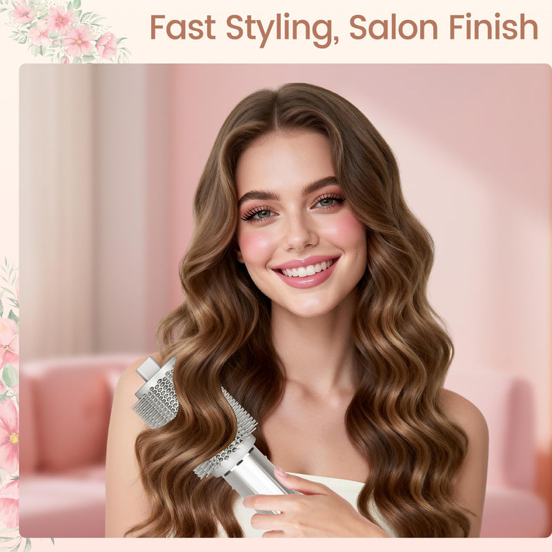 New Large Round Volumizing Brush for Shark Flex Style Attachments | 3-Inch Big Round Brush Compatible With Shark FlexStyle HD400 Series, Full Volume Curling & Smooth Blowout Styling Tool