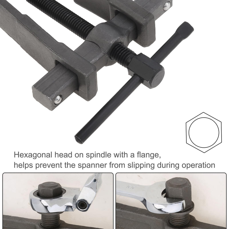 2 Jaws Gear Puller, Adjustable Bearing Puller Gears, Internal External Removal Tool for Pulleys Flywheels Bearings Gears (3 INCH) 3 INCH