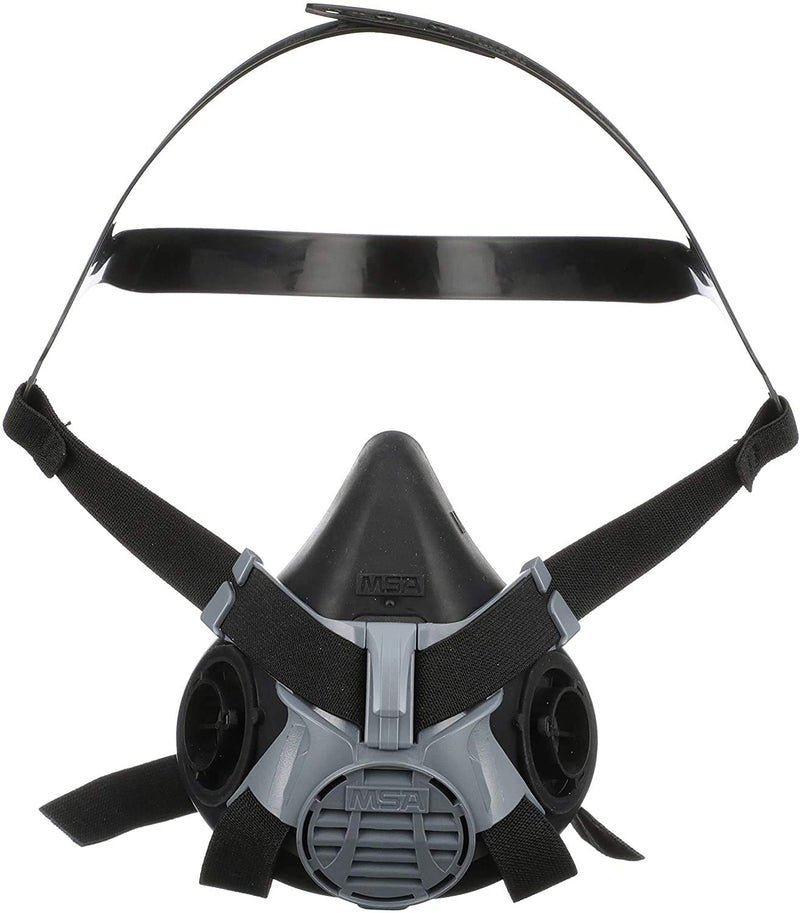 MSA Advantage 420 Series Half-Mask Respirator - MSA Advantage Cartridge Compatible Large Without Comfo Adapter