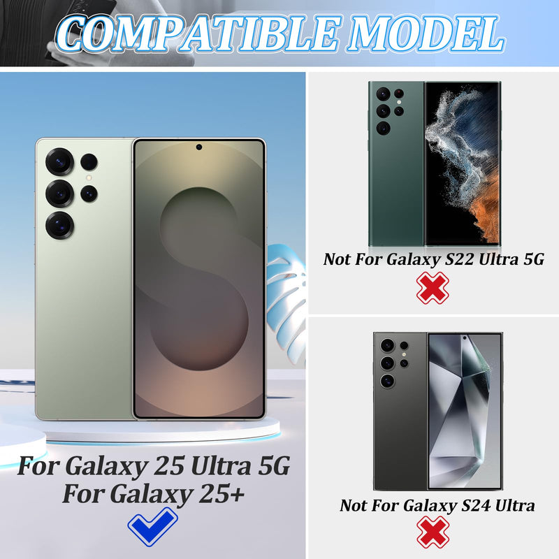 for Samsung Galaxy S25 Ultra 5G/S25+ Front Camera Replacement | S938U S936 Main Facing Front Camera with Flex Cables Repair with Tools