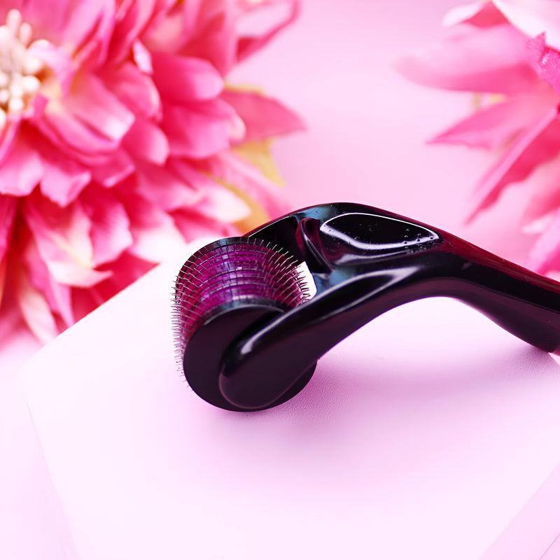  [AUSTRALIA] - Derma Roller Hair Growth Men and Women, 540 Titanium Micro Needling roller for Hair growth, Beard roller for Skin Care and Beard Growth,Universal Roller (0.5mm)