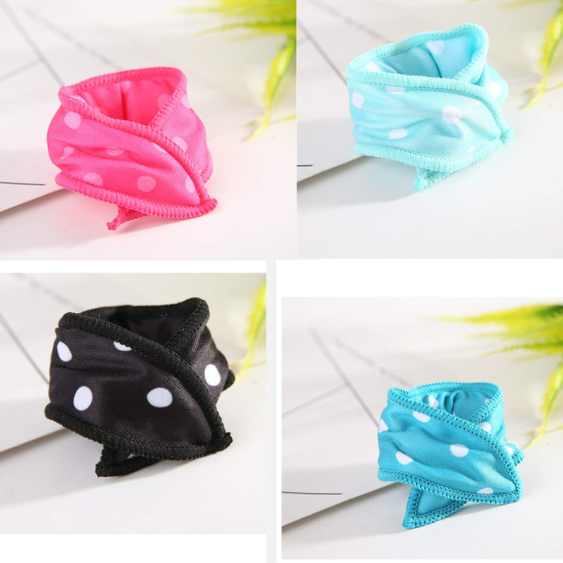 Alldo 24Pcs No Heat Hair Curlers - Sponge Rollers, Wave Formers for Long Short Hair - Sleep in Curlers - DIY Hair Tools - Pillow Soft Curls (6 Color*4 Pcs)