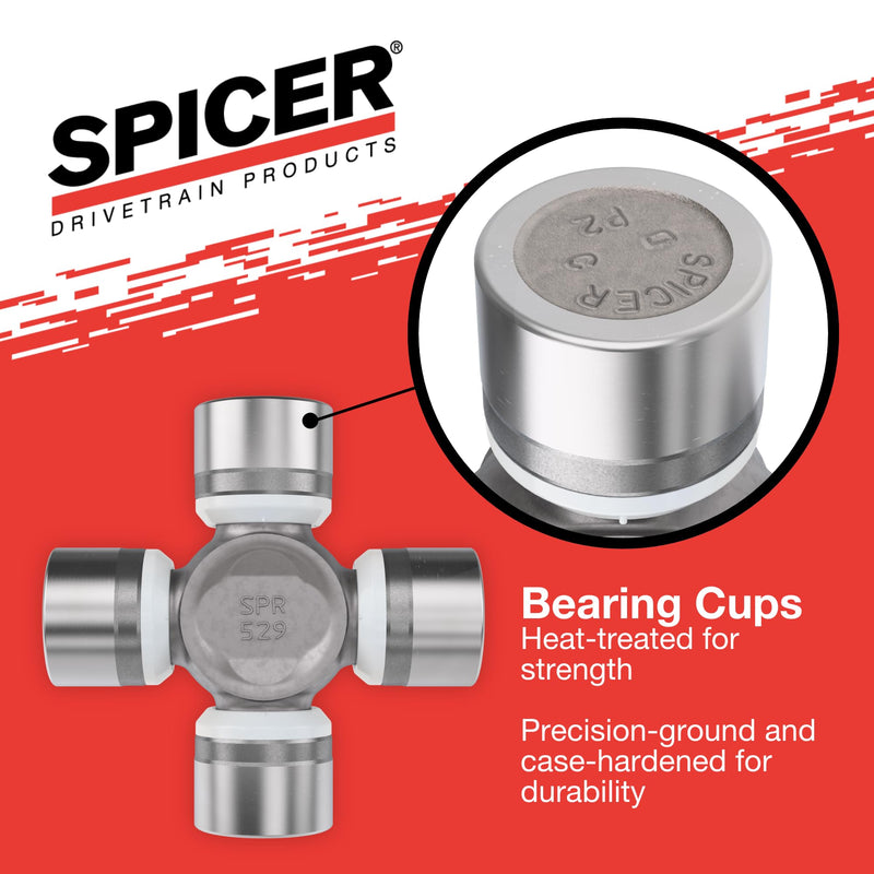 Spicer 5-1310X U-Joint Kit 1310/SPL22 Series (OSR) Non-Greaseable