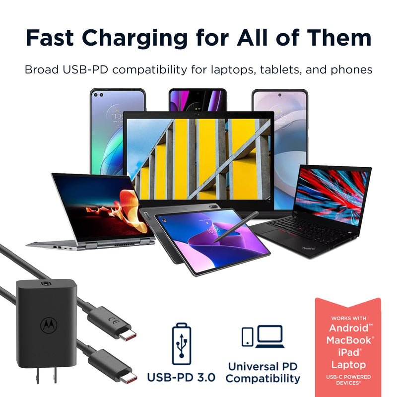 Motorola TurboPower 68W Charging Dock Bundle